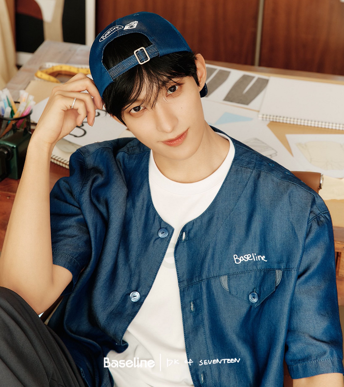 세븐틴 도겸 Baseline 베이스라인 손그림 콜라보 컬렉션