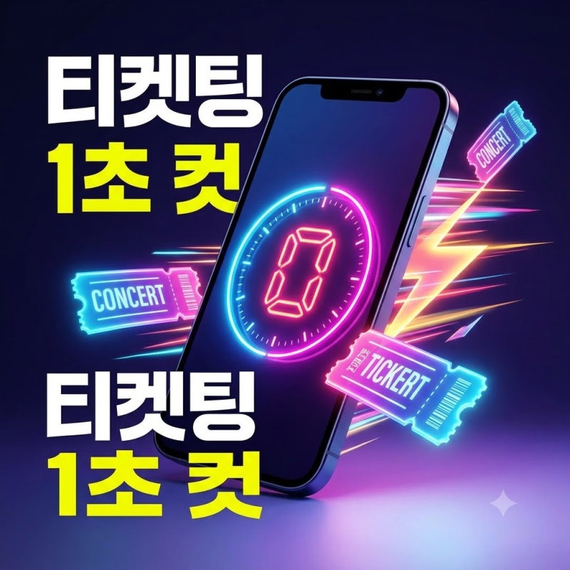 인터파크 티켓 모바일 예매 꿀팁 대기열 서버시간 뚫는 법