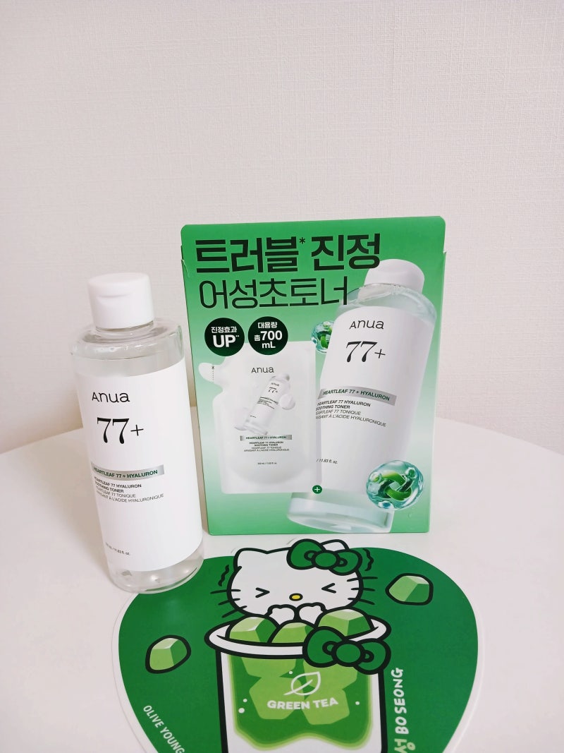 여드름·트러블 피부 20대가 직접 써본 '아누아 어성초 77 토너'