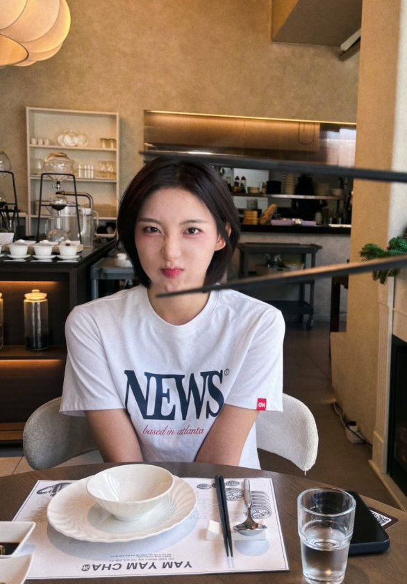 "고깃집 알바하다 캐스팅?" 한화 치어리더 하지원 프로필 인스타