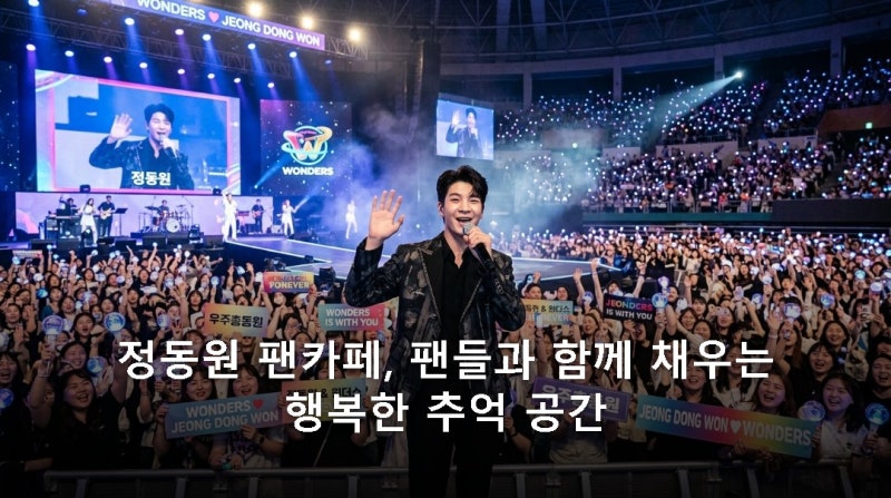 정동원 팬카페 '우주총동원', 함께 만드는 따뜻한 세상 이야기