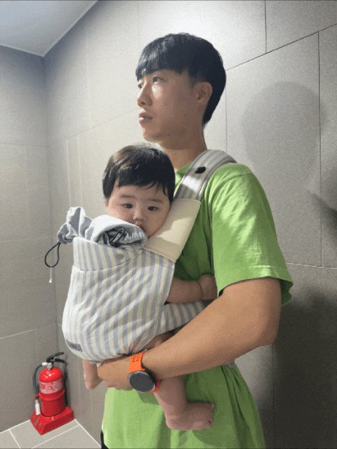 아기랑 외출하다 아기띠를 두고 왔다면? 신생아아기띠 토드비 롤롤 다이얼 베이비 캐리어 사....