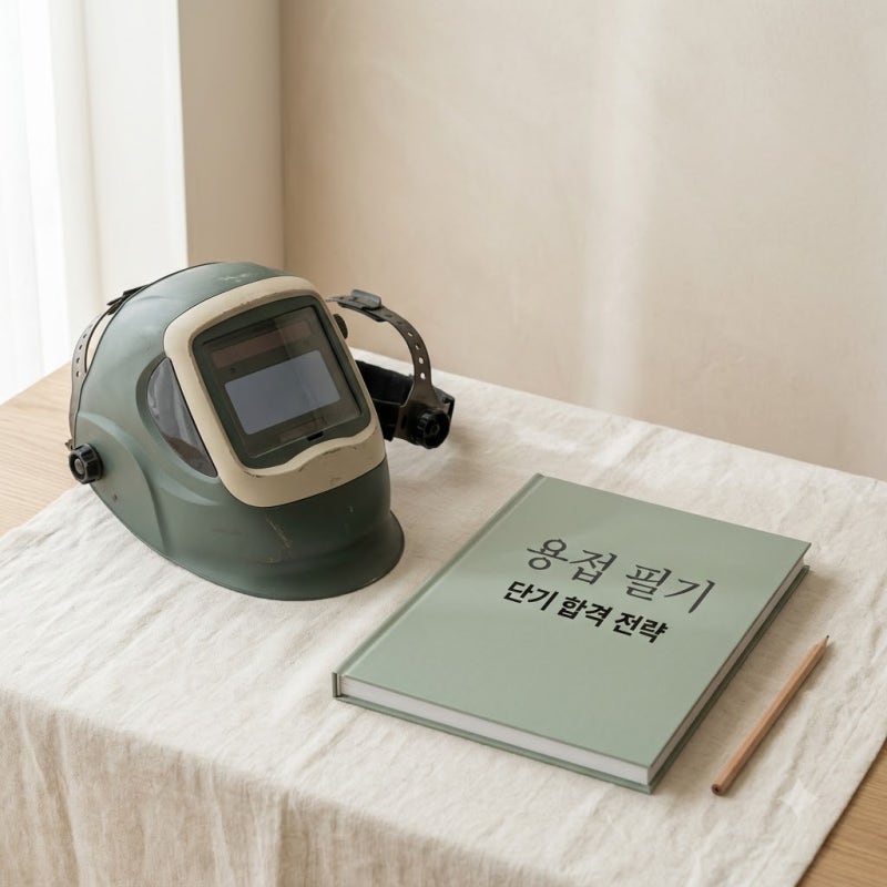 "기출만 외웠다간 낭패.." 피복아크용접기능사필기 합격권 만드는 60점의 비밀..
