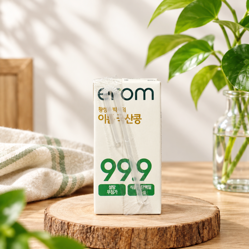 온 가족 건강 간식, 달지 않고 진한 이롬 국산콩 두유 99.9 추천!