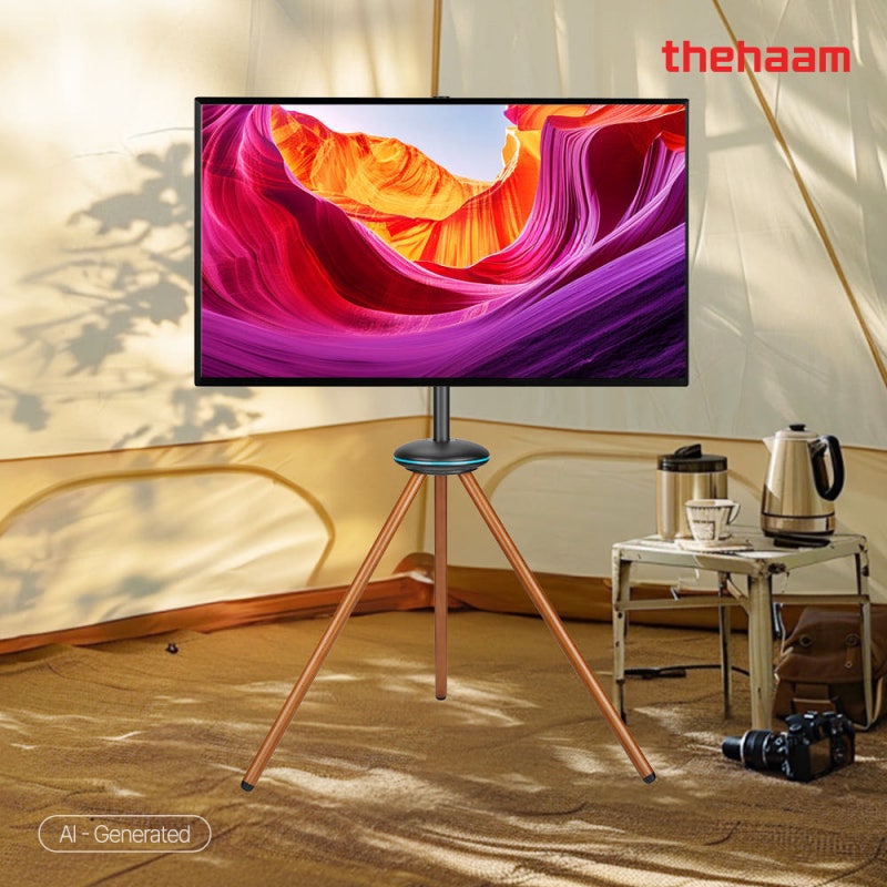 이젤형 TV 거치대 M7 LG 룸앤티비 직접 써본 후기