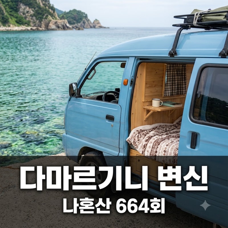 600만원 들여 '다마르기니' 변신.. 나 혼자 산다 664회 김대호 삼척 캠핑 근황