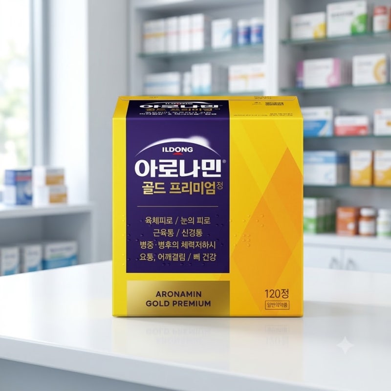 아로나민 골드 프리미엄 120정 가격 성분 차이 복용법 완벽 정리