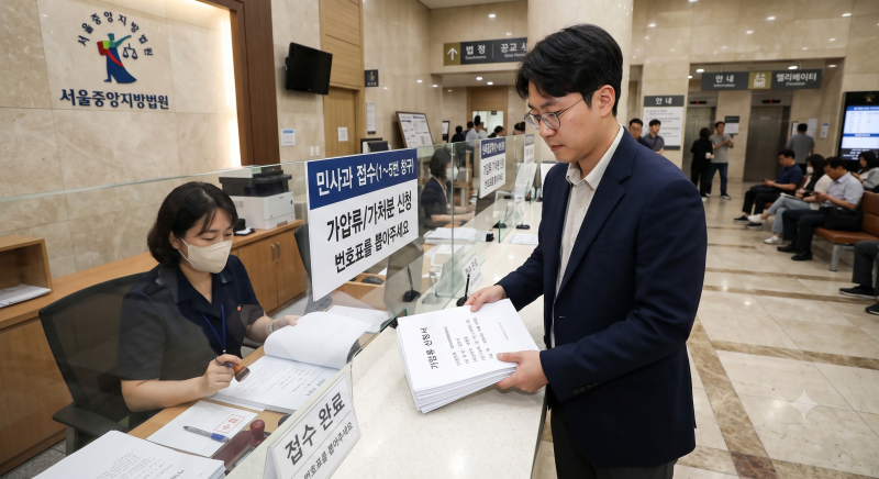 [가압류] '가압류' 뜻부터 나홀로 전자소송 신청방법까지 총정리