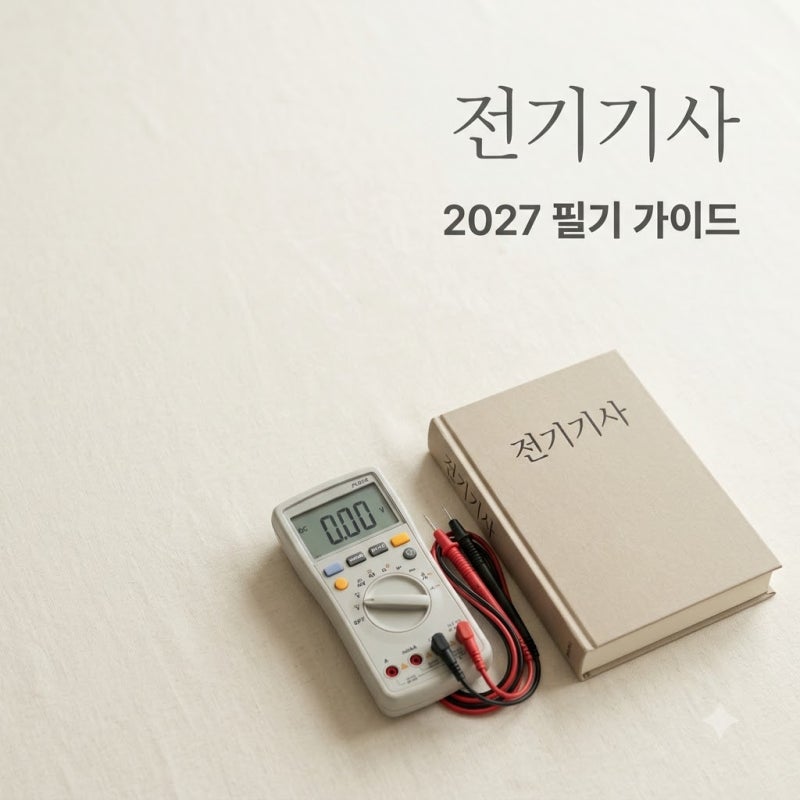 2027년부터 싹 바뀐다고? 전기기사 필기, 지금 안 알아보면 1년 날릴 수도..