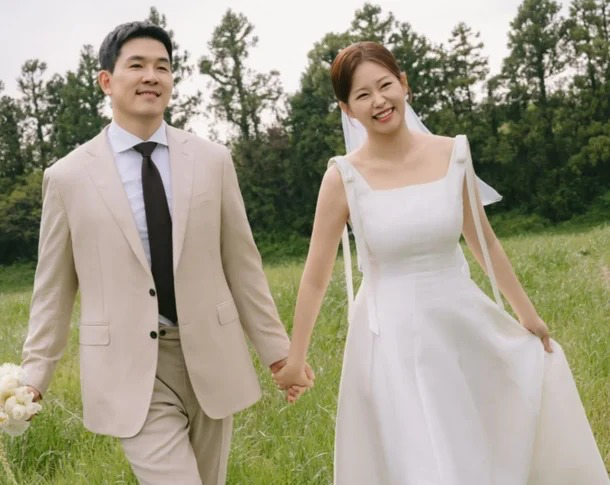 21기 영철♥이지연 결혼, 웨딩사진 공개 "좋은 사람과 새로운 시작"
