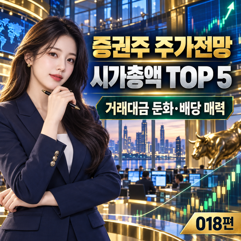 증권주 주가전망, 거래대금 둔화와 배당 매력, 미래에셋증권·한국금융지주·NH투자증권·삼....