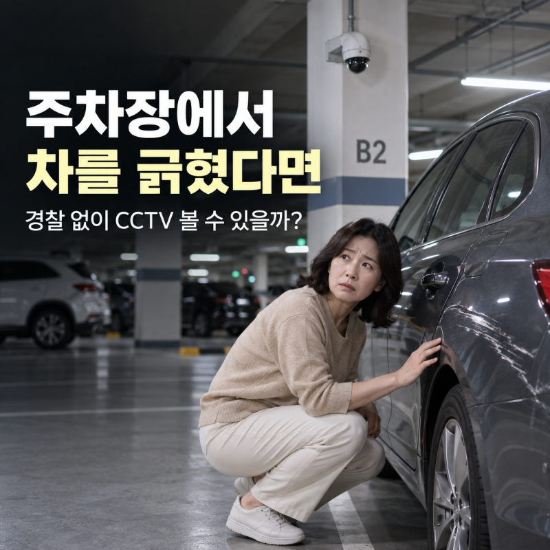 아파트 CCTV 열람｜경찰 없이 직접 볼 수 있을까