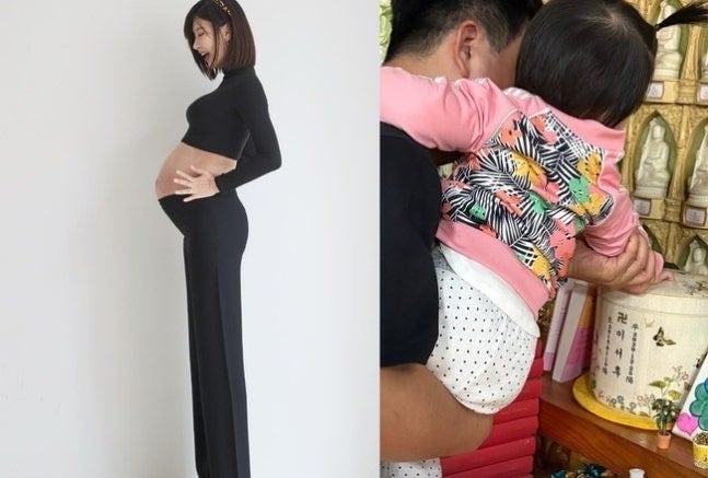 “오빠, 잘 있었어?” 성현주 둘째 딸이 먼저 떠난 오빠를 찾았다…사진 한 장에 먹먹