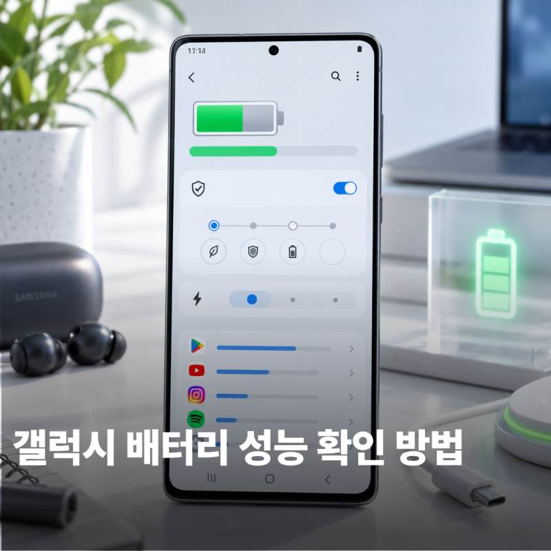 갤럭시 배터리 성능 확인 방법, 상태·수명 늘리는 법 총정리