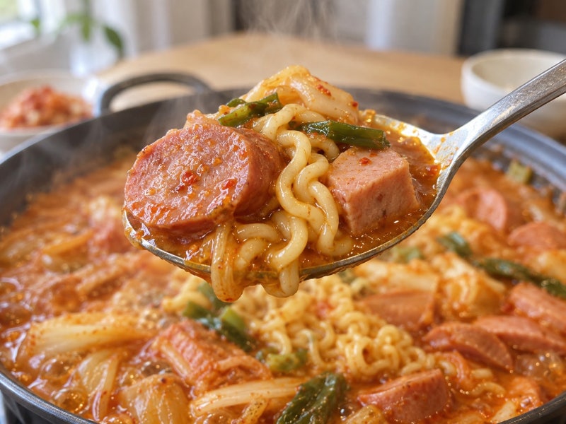 육수와 양념장 비율!