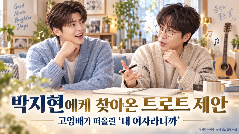 가수 박지현 구해줘 홈즈에서,고영배, ‘내 여자라니까’ 트로트 버전 추천 “구해줘 누나”....