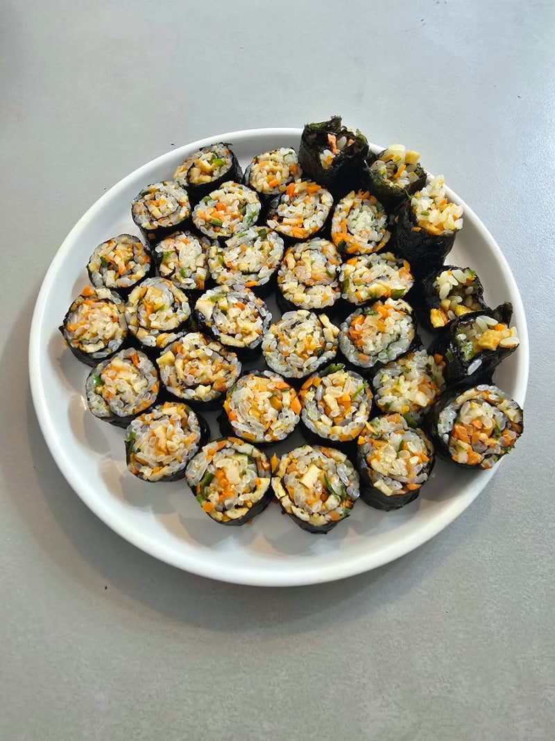 진짜 맛있는 땡초김밥 레시피