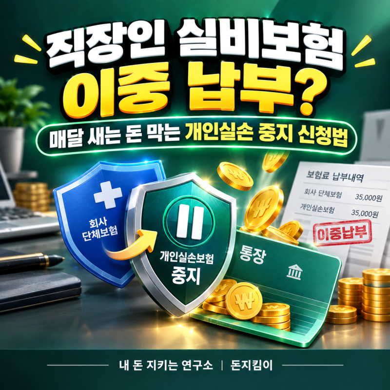 단체 실손 개인 실손 중복 가입 확인법, 매달 2~3만 원 아끼는 개인실손 중지 신청 팁