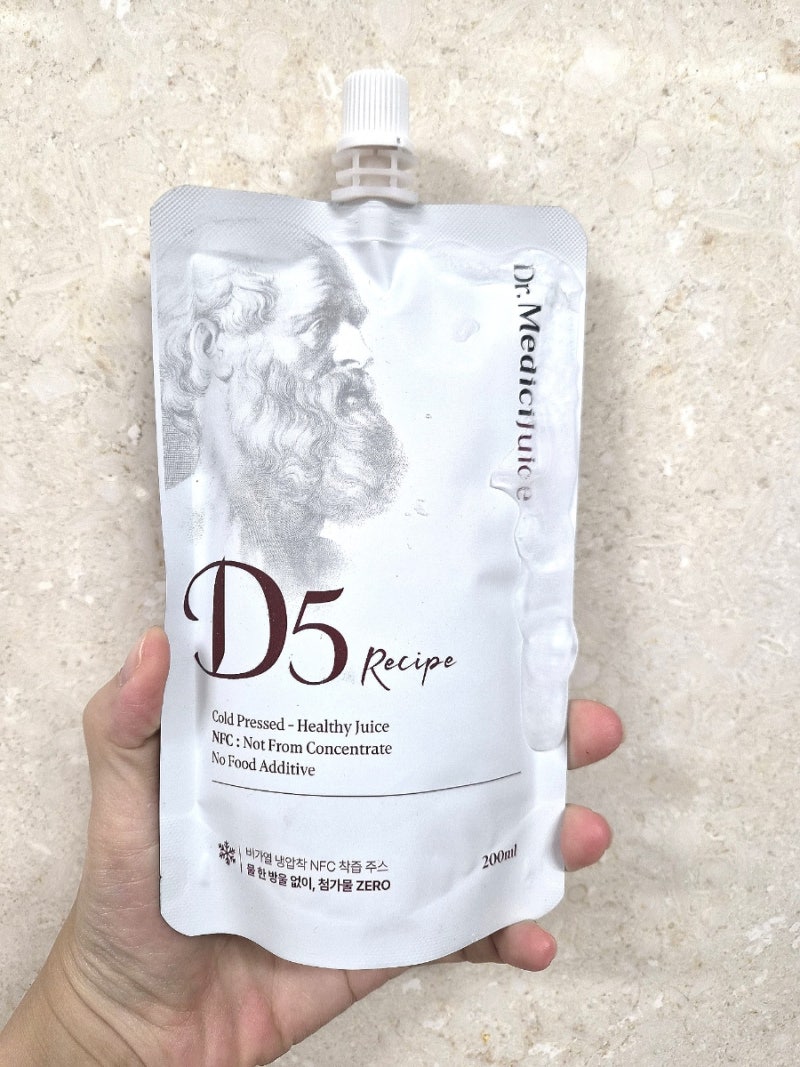 민들레즙 녹즙 추천, 아침 공복 녹즙으로 간편한 청림원 닥터메디시주스 D5