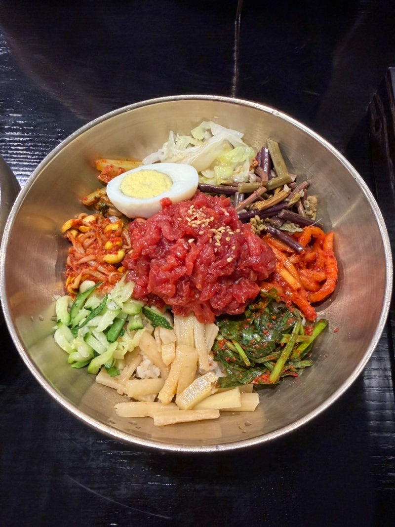 대구 학정동 맛집 개정 칠곡경대병원점 육회비빔밥에 담긴 Fresh Mood