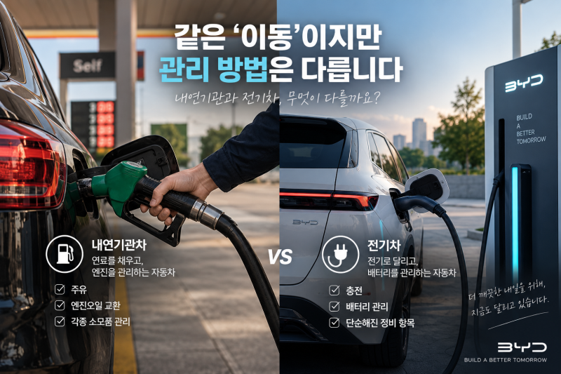 엔진오일도 없는데 전기차는 뭘 관리할까? 내연기관보다 단순하지만, 꼭 알아야 할 전....