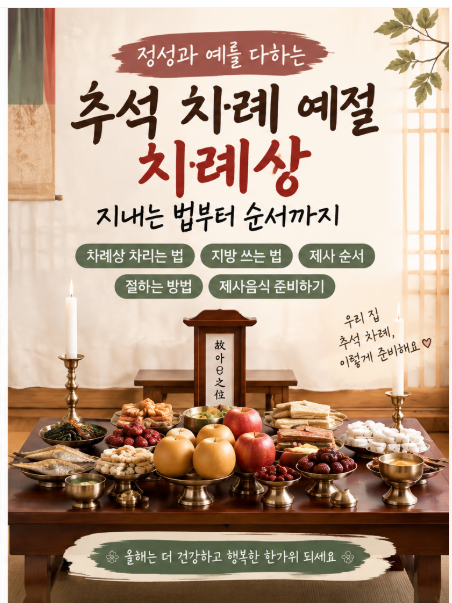 추석 차례 지내는법 차례상·지방·절하는 방법 쉽게 정리 지방 쓰는 법부터 제사 순서까지 ....