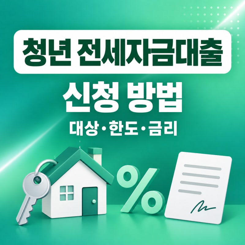 청년전용 버팀목전세자금대출 신청 방법｜대상·한도·금리 총정리
