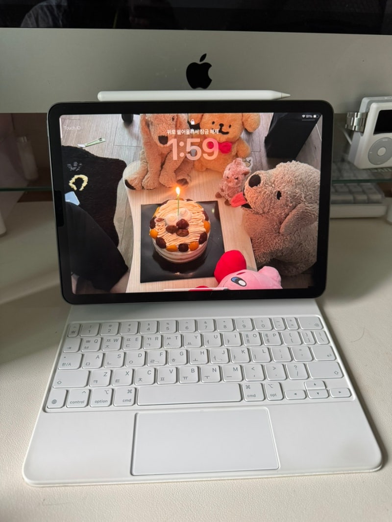 [Review] Apple 정품 아이패드 매직 키보드 케이스 (M4 모델)