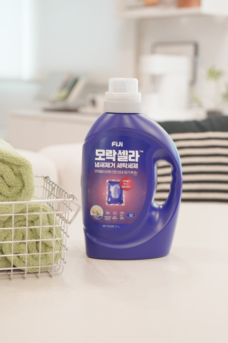 애벌빨래 필요 없는 강력한 세척력! 피지모락셀라 코튼향 세탁세제 후기
