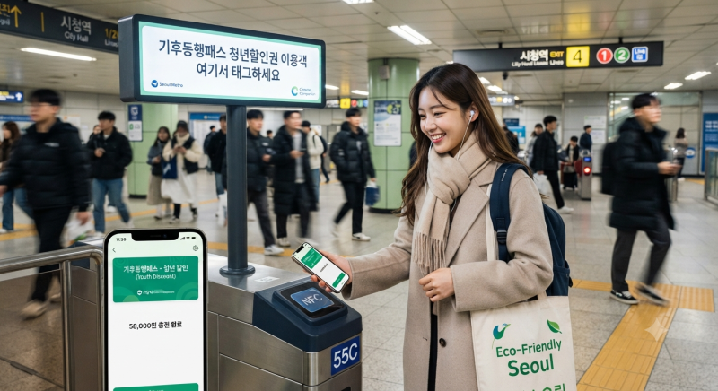 월교통비 7만 원의 기적! 기후동행패스 청년 할인 모바일·실물카드 완벽 등록 가이드 (사후....