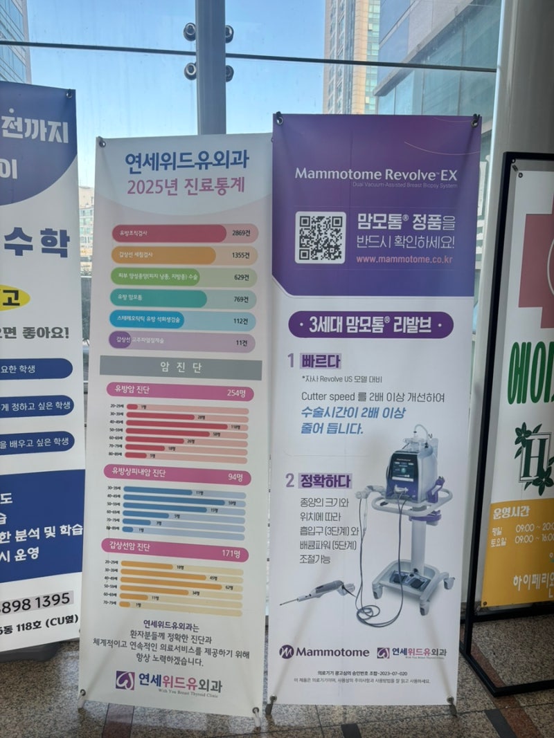 목동 연세위드유외과 유방 초음파후기 실비청구 후기