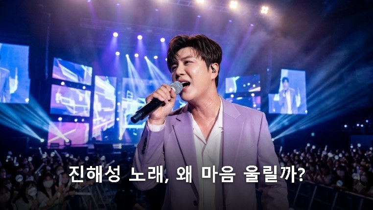 진해성: 국민 아들의 진심 담은 노래 이야기