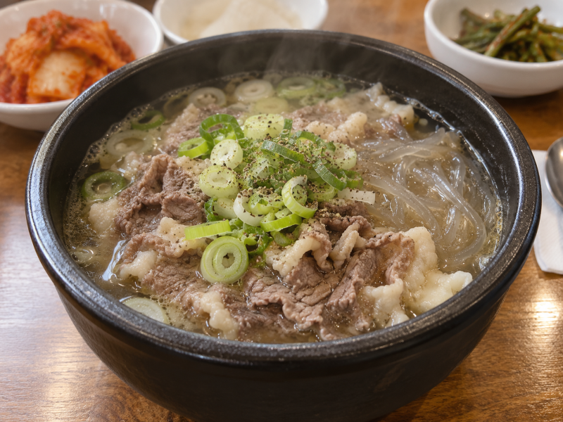 요즘 뜨는 우삼겹갈비탕, 갈비 없이 갈비탕이 된다고?