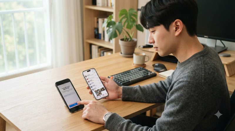 카카오톡 새폰 데이터 이전, 대화 백업부터 복원까지