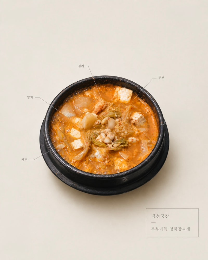 청국장찌개 레시피 | 김치 넣어 구수하고 칼칼하게 끓이는 방법