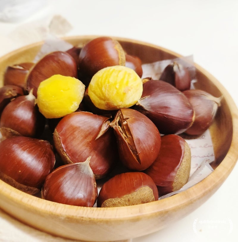 밤 삶는법 시간, 햇밤 냄비에 삶기 맛있게 삶는 방법