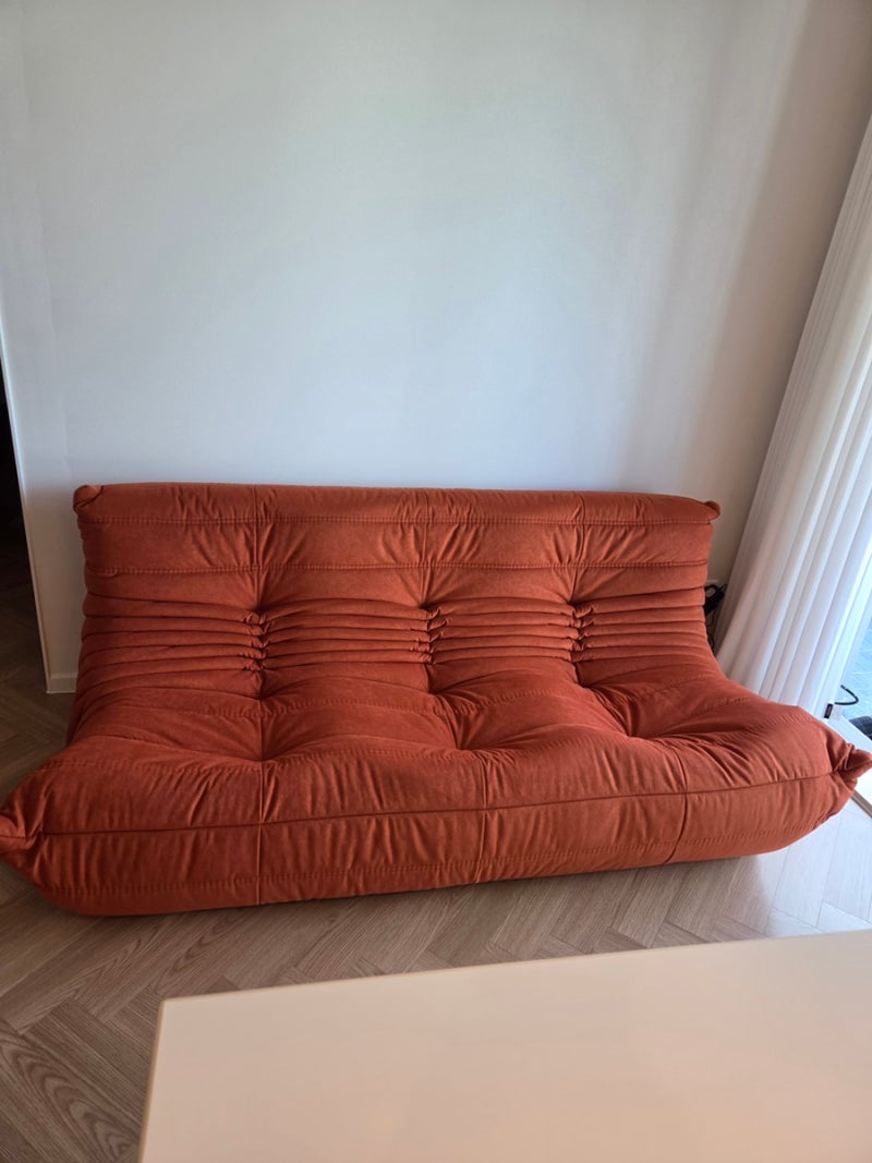 일본 리네로제 직구 토고 소파 3인 울트라스웨이드 테라코타 L 랭크 Ultrasuede Terracotta 구매대....