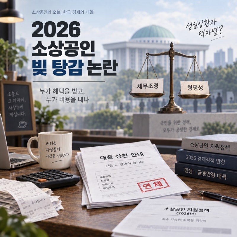 소상공인 빚 탕감, 1억까지 없애준다고?