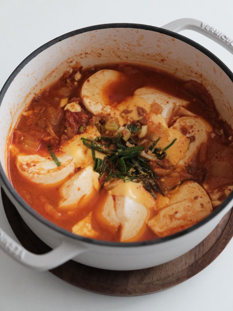 야노시호 고추참치 순두부찌개 레시피 10분 완성 간단찌개요리