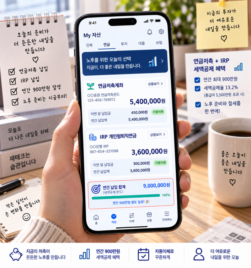 [테크 꿀팁] "연말정산 13월의 폭탄을 환급금 대박으로 바꾸는 치트키?" 연금저축계좌와 IRP(개....