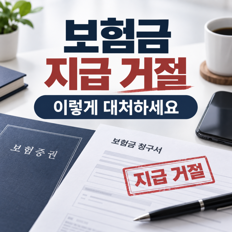 보험금 지급 거절 대처법｜부지급 사유 확인부터 이의신청까지