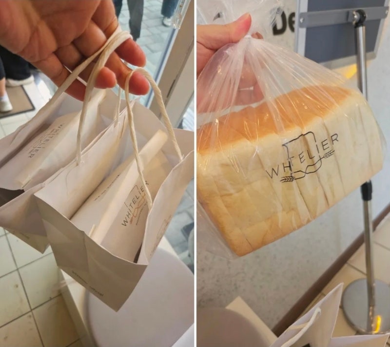 프리미엄 생식빵 전문점 화이트리에(WHITELIER) 죽전점 후기 내돈내산