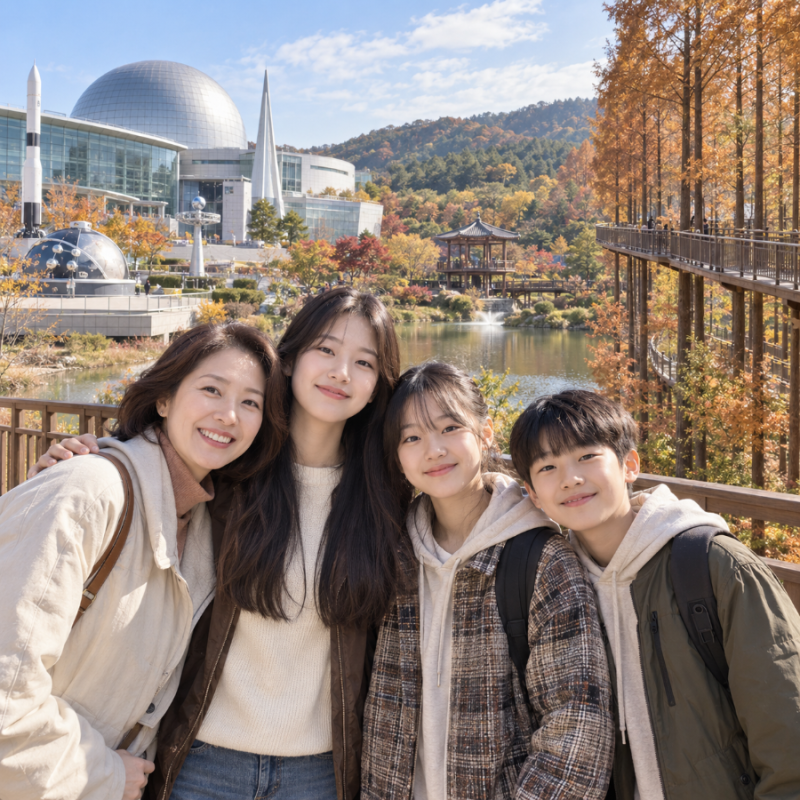 대전 가볼만한 곳 3곳｜과학관·수목원·장태산 가족여행 코스