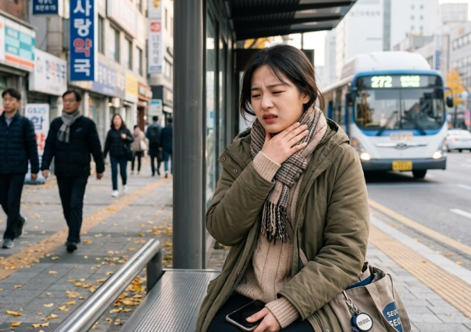 "환절기마다 목 붓고 쑤신다면" 만성화되기 쉬운 편도염 증상 체크리스트