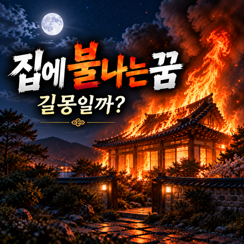 집에 불나는 꿈 해몽, 대박 나는 길몽일까? 뜻밖의 의미