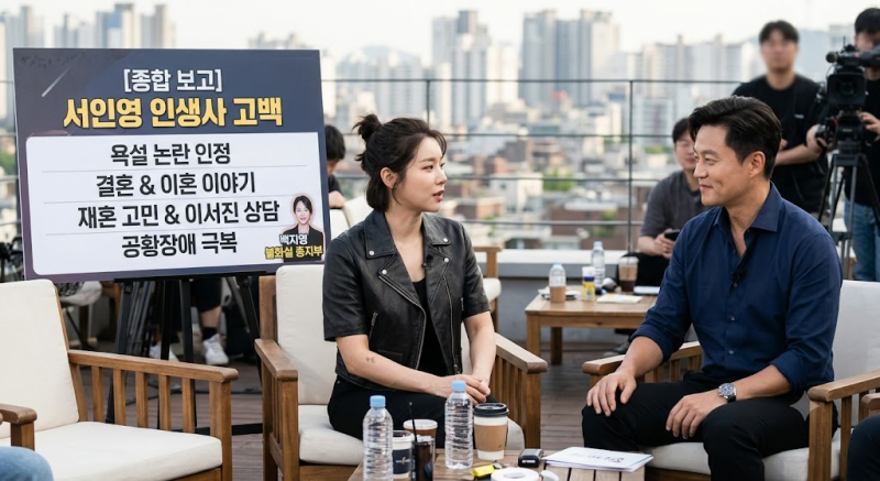 10년 만에 돌아온 서인영, 이서진 앞에서 인생사 다 털어놨다…불화설도 재혼 고민도 전부 공....