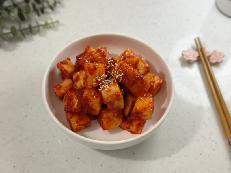 깍두기 담그는 법 아삭하고 시원한 깍두기 레시피 밀가루 풀없이 깍두기 담그기