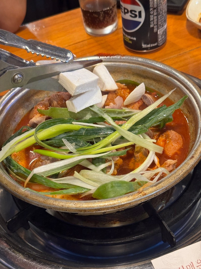 F. 주기적으로 재방문 하는 천안 버스터미널 맛집 짚신매운갈비찜 신부점 | 주차| 솔직후기