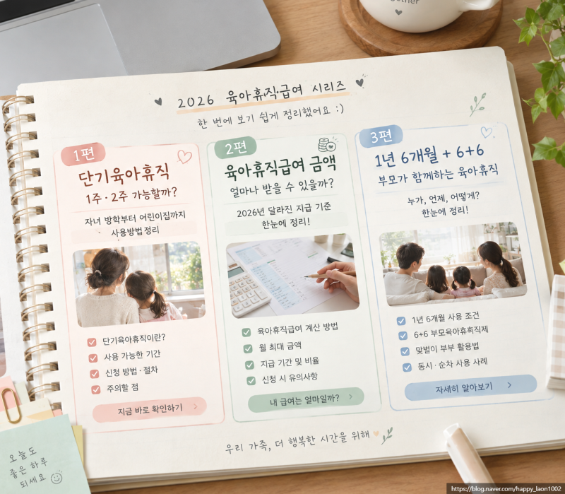 육아휴직 1년 6개월 누구나 될까? 6+6 부모육아휴직제 맞벌이 부부 사용법