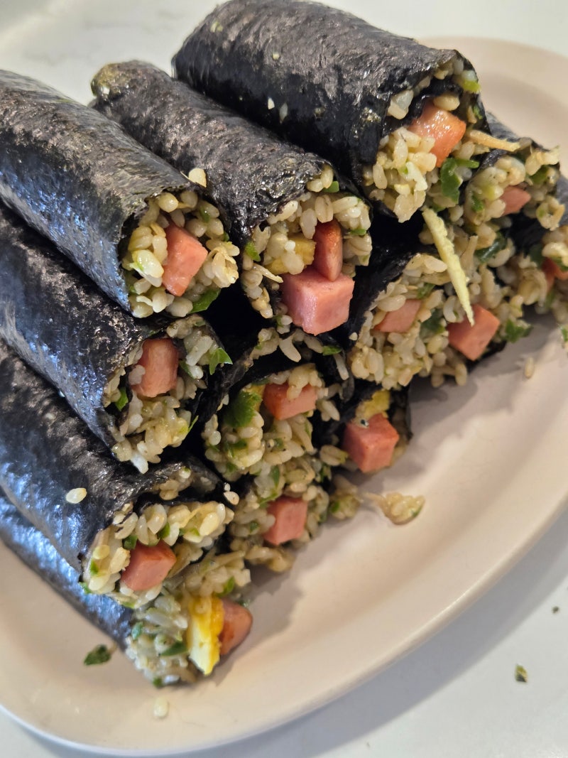 시오콘부 김밥 황금 레시피, 감칠맛 폭발 시오콘부 활용 레시피